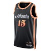Camiseta Hombre Atlanta Hawks Clint Capela 15 2022-23 Nike City Edition Negro Swingman